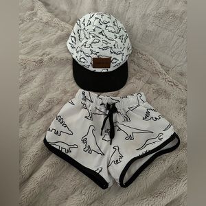 Cash & Co Swim Trunks & Hat